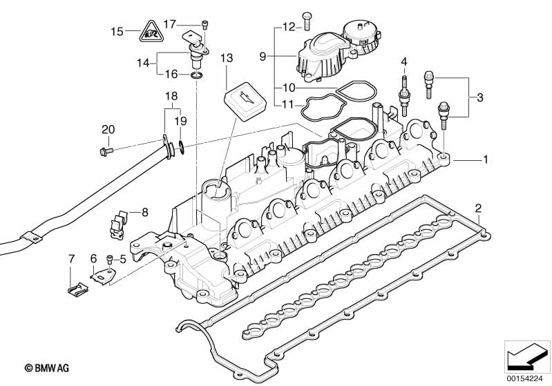LINK-LOCK 5個 OR.01.30016 FKM Viton エンジン吸気パイプ用Oリング BMW E60 M57用 11127798103