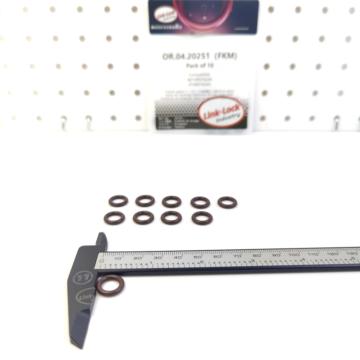 LINK-LOCK 10PCS OR.04.20251 FKM Viton Sealing O-Ring Kit of Water Pump A0149976245 0149976245 for MERCEDES-BENZ