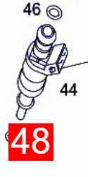 LINK-LOCK 20PCS OR.03.10004 FKM Viton Sealing O-Ring Kit Of Fuel Injector 0139979145 A0139979145 For MERCEDES-BENZ-M111 M271