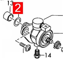 LINK-LOCK 10PCS OR.03.10284 FKM Viton Sealing O-Ring Kit of Fuel Pump 03C127311 06E127248 WHT005184 68125249AA 9805133580 167813370R 71753806 1226258 2582102 VWN3CA9T523AA C2D26536 JDE8969 LR010861