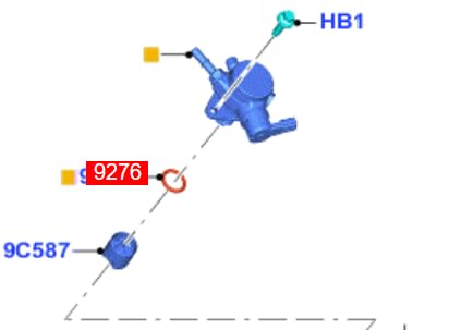 LINK-LOCK 10個 OR.03.10290 FKMバイトン フューエルポンプ用Oリングキット 5170586 BL3E-9E583-AB BL3Z9E583-B FORD-998 99G C20HDEX FORD USA-T35PDTD用