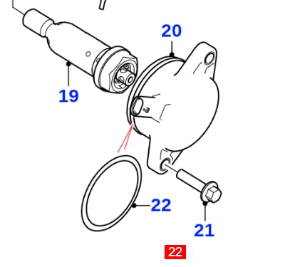 LINK-LOCK 6PCS OR.03.10057 FKM Viton Sealing O-Ring Kit Of Oil filter 11117653483 1664755 G4D38527KA T4N19140 LR095784 06.56930-2127 0239976448 A0239976448 5003065048 For MERCEDES-BENZ-942 OM457 OM460
