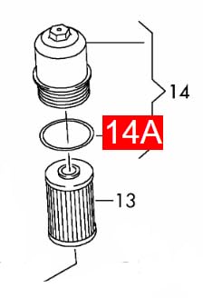 LINK-LOCK 6PCS OR.03.10397 FKM Viton Sealing O-Ring Kit of Oil pan N91084501 For AUDI-CHZD CYVB For VW-CFCA