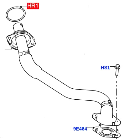 LINK-LOCK 6個組 OR.03.10542 FKMバイトン シーリングOリングキット 排気管用 G4D39D486AA LR083963 A0149976445 99610680103 フォード用 メルセデス・ベンツ用 ポルシェ用