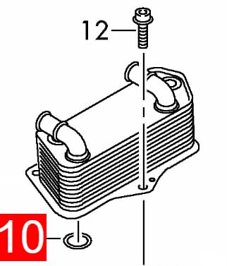 LINK-LOCK 10PCS OR.03.10606 FKM Viton Sealing O-Ring Kit of Injector N91027901 WHT008226 For AUDI For VW