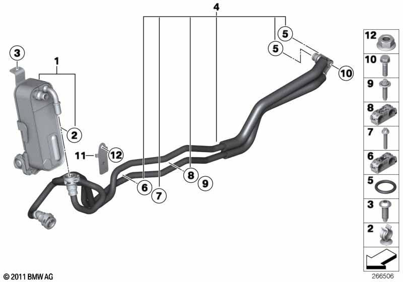 LINK-LOCK 50PCS FKM Viton OK.01.70001 O-RING Kit for transmission cooling pipe 17227613656 17227800958 17211742636 for BMW E46 E90 E93 E60 E65 F82 E66 F02 E70 E71 E85