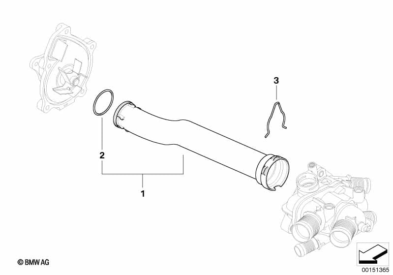 LINK-LOCK 5PCS FKM Viton OR.01.20012 Engine coolant pipe / Water hose O-Ring 11537548651 for BMW N13 N12 N14 N16 N18