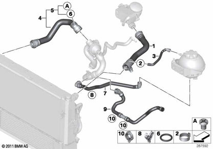 LINK-LOCK 10PCS FKM Viton OR.01.20002 Engine coolant pipe / Water hose O-Ring 11537793248 11537793373 17111712788 17110141325 forBMW N13 N20 N26 B38 B48 B58 N55 N52 B47 N47