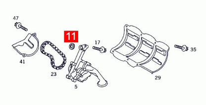 LINK-LOCK 10PCS OR.03.10496 FKM Viton Sealing O-Ring Kit of Intake manifold 0199978048 0259976448 6069971645 A0199978048 A0259976448 A6069971645 For MERCEDES-BENZ