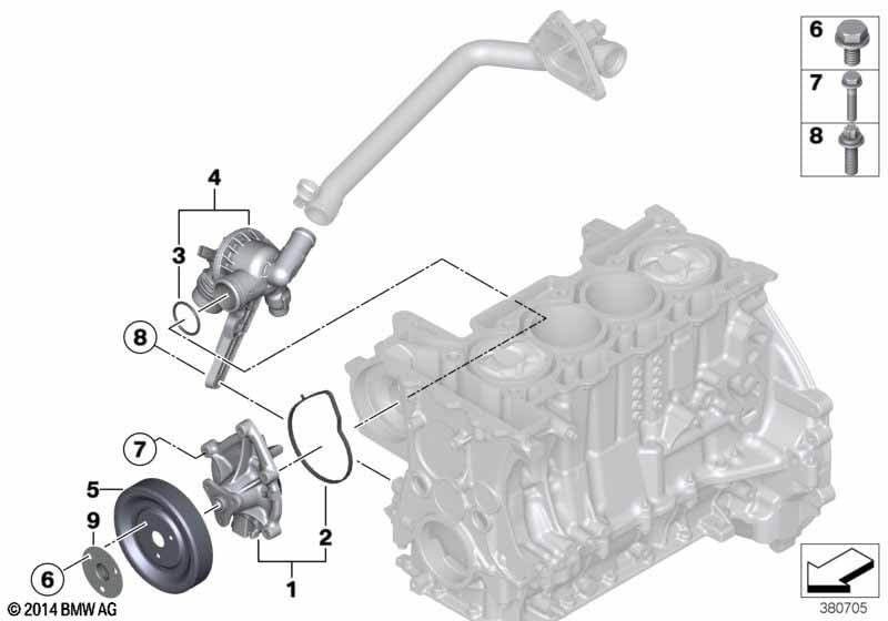 LINK-LOCK 10個 FKMバイトン OR.01.40010 エンジンサーモスタット Oリングガスケット 11537618806 BMW N13用