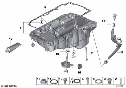 LINK-LOCK 10個 FKM Viton OR.01.40031 エンジンディップスティックOリングガスケット 11437794698 BMW M47 N47 B37 B47 N57 M57 B57用
