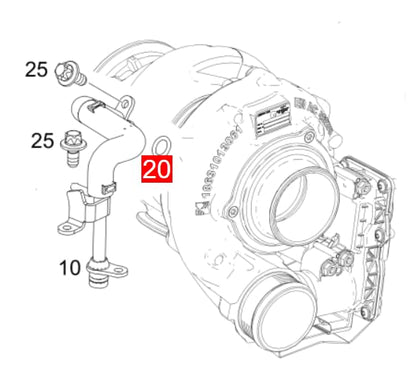 LINK-LOCK 10PCS OR.03.10610 FKM Viton Sealing O-Ring Kit of Refrigerant Duct and Expansion Valve 64500141209 64508375741 A0009974405 For BMW For MERCEDES-BENZ