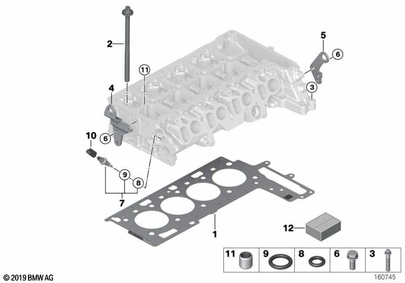 LINK-LOCK 15PCS FKM Viton OR.01.40032  Engine temperature sensor O-RING gasket 13627807005 13627807006 for BMW N47 N57 B37 B47 B57