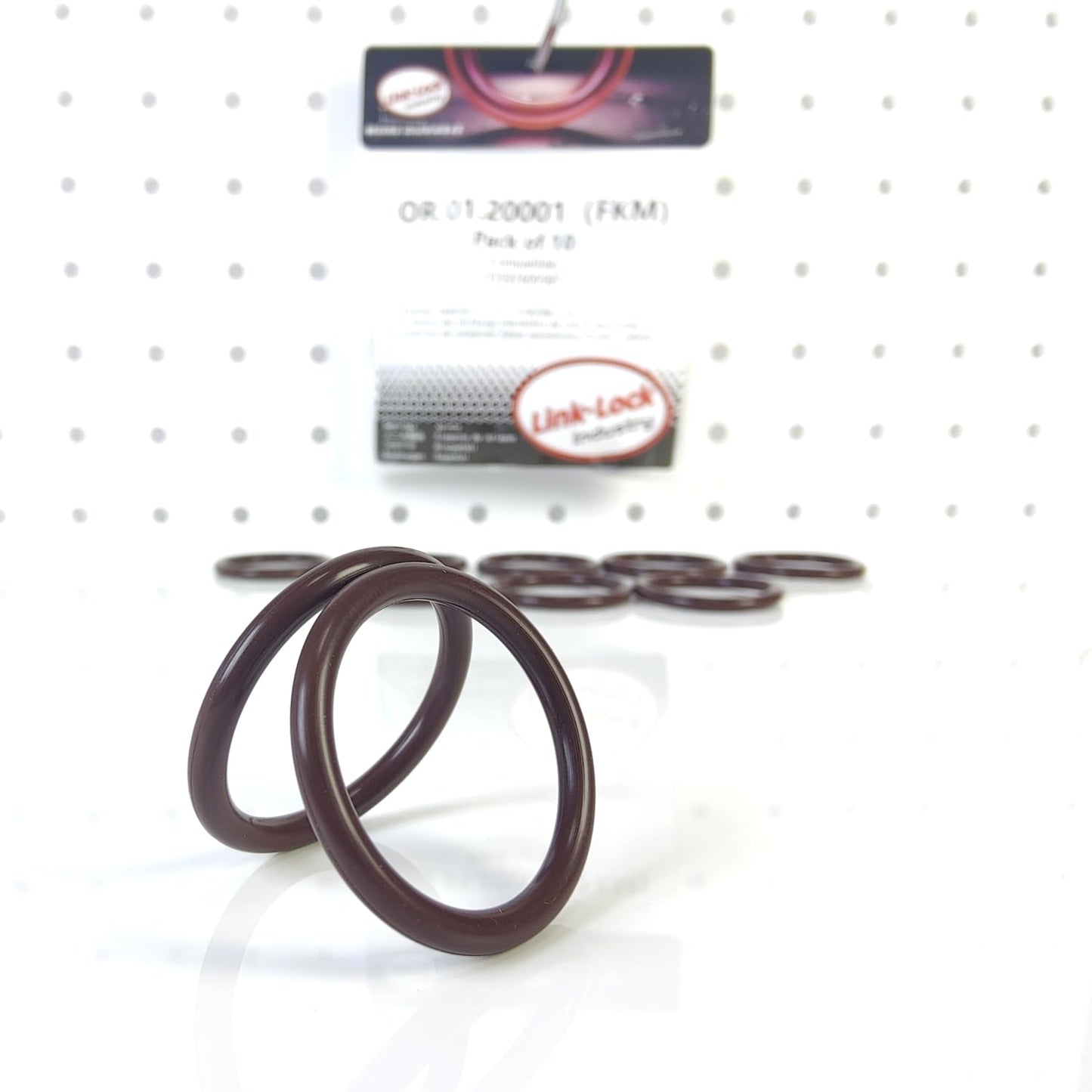 LINK-LOCK 10PCS FKM Viton OR.01.20001 Engine coolant pipe / Water hose O-Ring 11537600587 for BMW N13