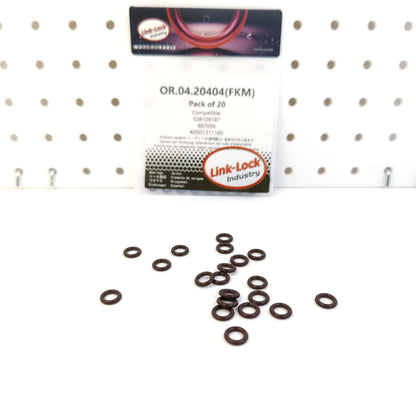 LINK-LOCK 20PCS OR.04.20404 FKM Viton Sealing O-Ring Kit of Oil Dipstick 028109187 987099 A0001311160 for MERCEDES-BENZ for FIAT for VAG