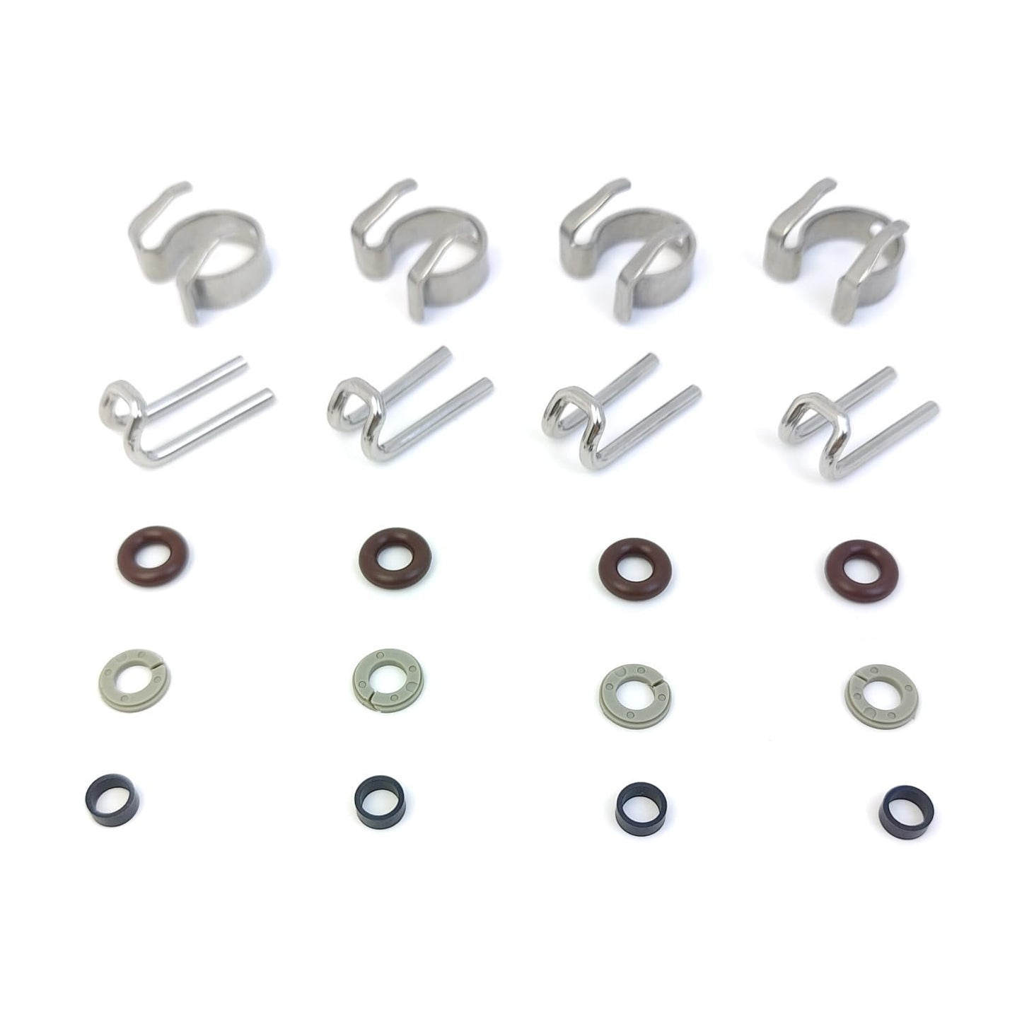 LINK-LOCK 4Set OK.04.10026 fuel injector repair kit 12653395 with FKM Viton O-RING For BUICK For CHEVROLET For CADILLAC V8 2.0T 2.0L LTG LSY