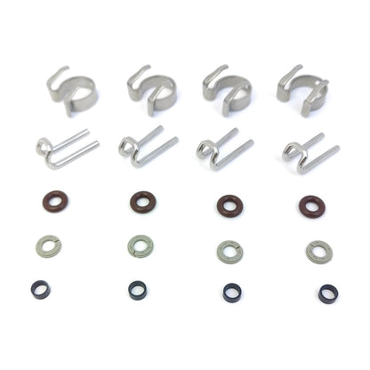 LINK-LOCK 4Set OK.04.10026 fuel injector repair kit 12653395 with FKM Viton O-RING For BUICK For CHEVROLET For CADILLAC V8 2.0T 2.0L LTG LSY