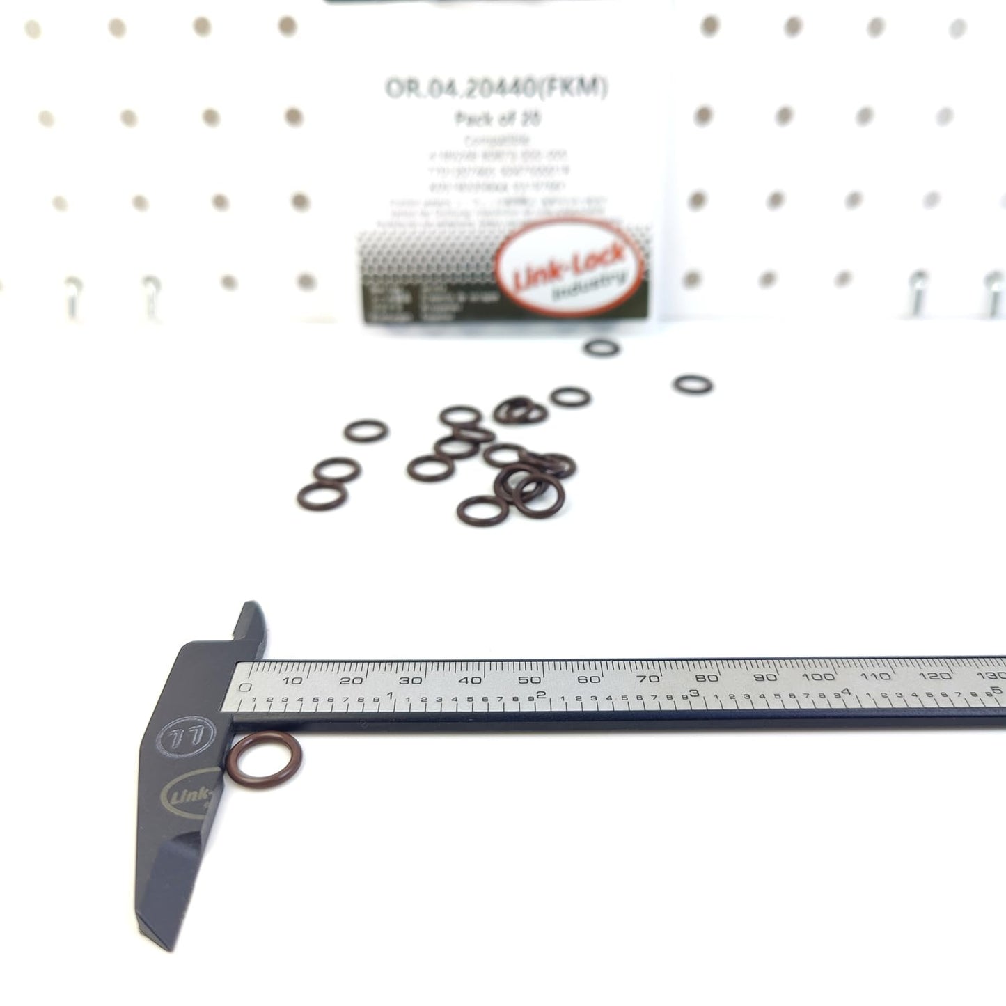 LINK-LOCK 20PCS OR.04.20440 FKM Viton Sealing O-Ring Kit of Refrigerant Line 4189248 80873-S50-000 7701207465 924750001R K05183358AA 93197661 for AUDI for VW for SKODA for FORD for HONDA for FIAT