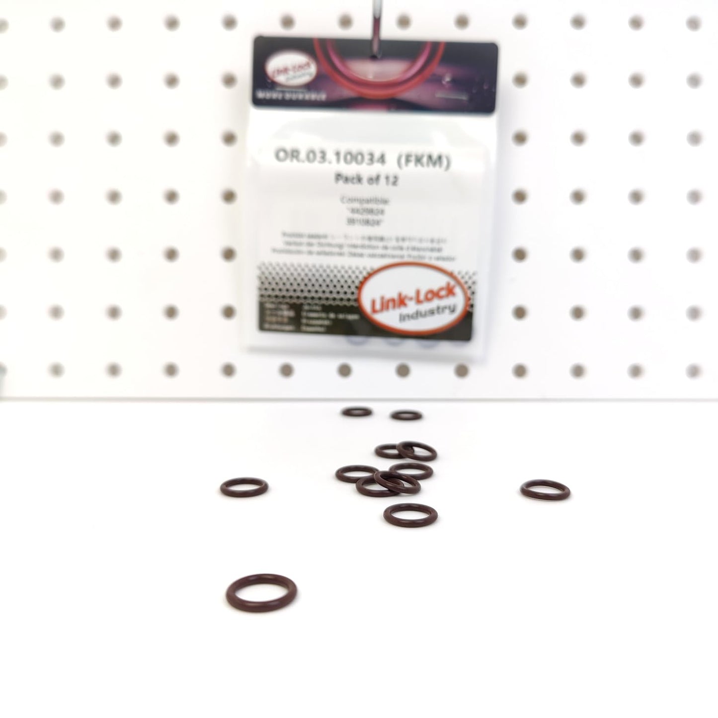 LINK-LOCK 12個 OR.03.10034 FKMバイトン シリンダーヘッドカバーボルト用Oリングキット 4429824 3910824 DAF-CB107 CS107M CS156用 CUMMINS-4BT 6BT B5.9用 CHEVROLET LST用 DODGE-ET8用