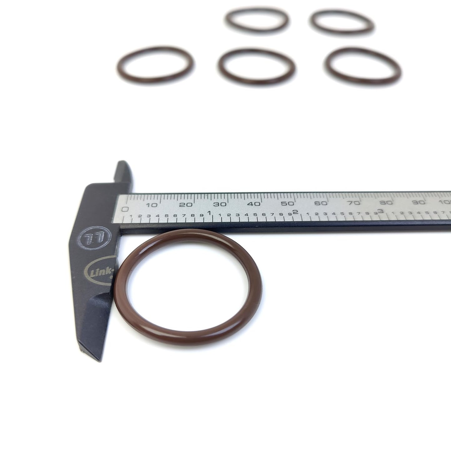 LINK-LOCK 6PCS OR.03.10458 FKM Viton Sealing O-ring Kit of Oil injection pipe W716324-S300 For FORD-USA