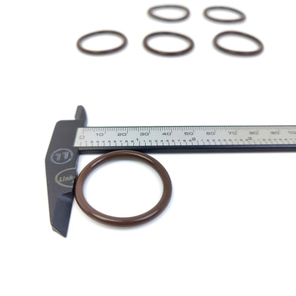 LINK-LOCK 6PCS OR.03.10458 FKM Viton Sealing O-ring Kit of Oil injection pipe W716324-S300 For FORD-USA