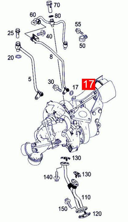 LINK-LOCK 20PCS OR.03.10560 FKM Viton ターボチャージャーオイルフィリングポート用Oリングキット 05080135AA A0239978548 15226-HG00C CHRYSLER JEEP NISSAN用