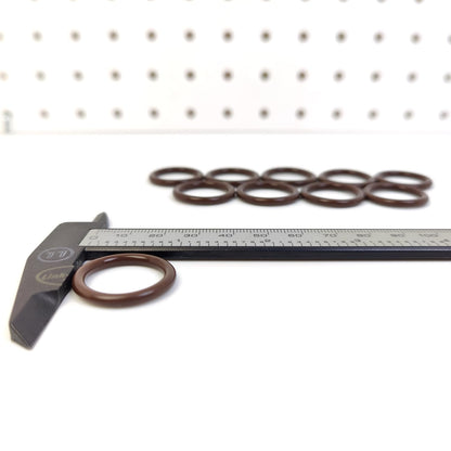 LINK-LOCK 10PCS OR.03.10487 FKM バイトンシーリングOリングキット 冷却システムパイプ用 059121437 1710055 11531710055 99970747740 99970751640 BMW ポルシェ アウディ フォルクスワーゲン用