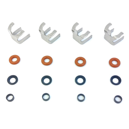 LINK-LOCK 4Set OK.04.10042 fuel injector repair kit BL3E9U509AC with FKM Viton O-RING For FORD 2.0T ST R9DA 2012-2014