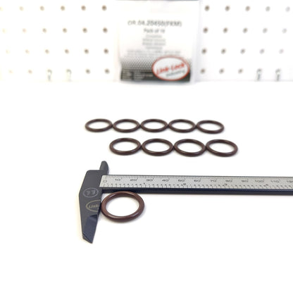 LINK-LOCK 10個 OR.04.20450 FKMバイトンシーリングOリングキット トランスミッション用 949656 0325435 804660 0804660 7400949656 DAF SCANIA RENAULT TRUCKS VOLVO用