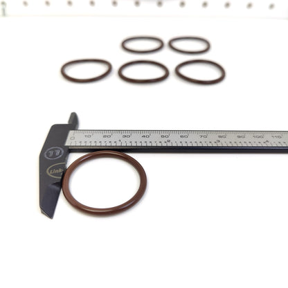 LINK-LOCK 6PCS OR.03.10402 FKM Viton Sealing O-Ring Kit of Cooling water pipe WHT001688 For AUDI For VW