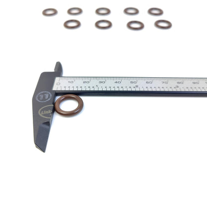 LINK-LOCK 10PCS OR.03.10540 FKM Viton 11×3 Sealing Universal O-Ring Kit 9815338180 For CITROËN For FIAT For DS For PEUGEOT