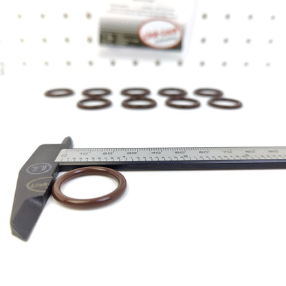 LINK-LOCK 10PCS OR.03.10491 FKMバイトン製シーリングOリングキット カムシャフト/バルブ用 WHT007024 99970757540 AUDI用 PORSCHE用