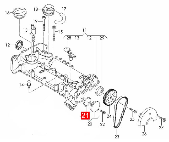 LINK-LOCK 6PCS OR.03.10406 FKM Viton Sealing O-Ring Kit of Camshaft N90344501 N90344502 A0109972348 A0159974845 A0219978148 90301-44006 For AUDI For VW For MERCEDES-BENZ For TOYOTA