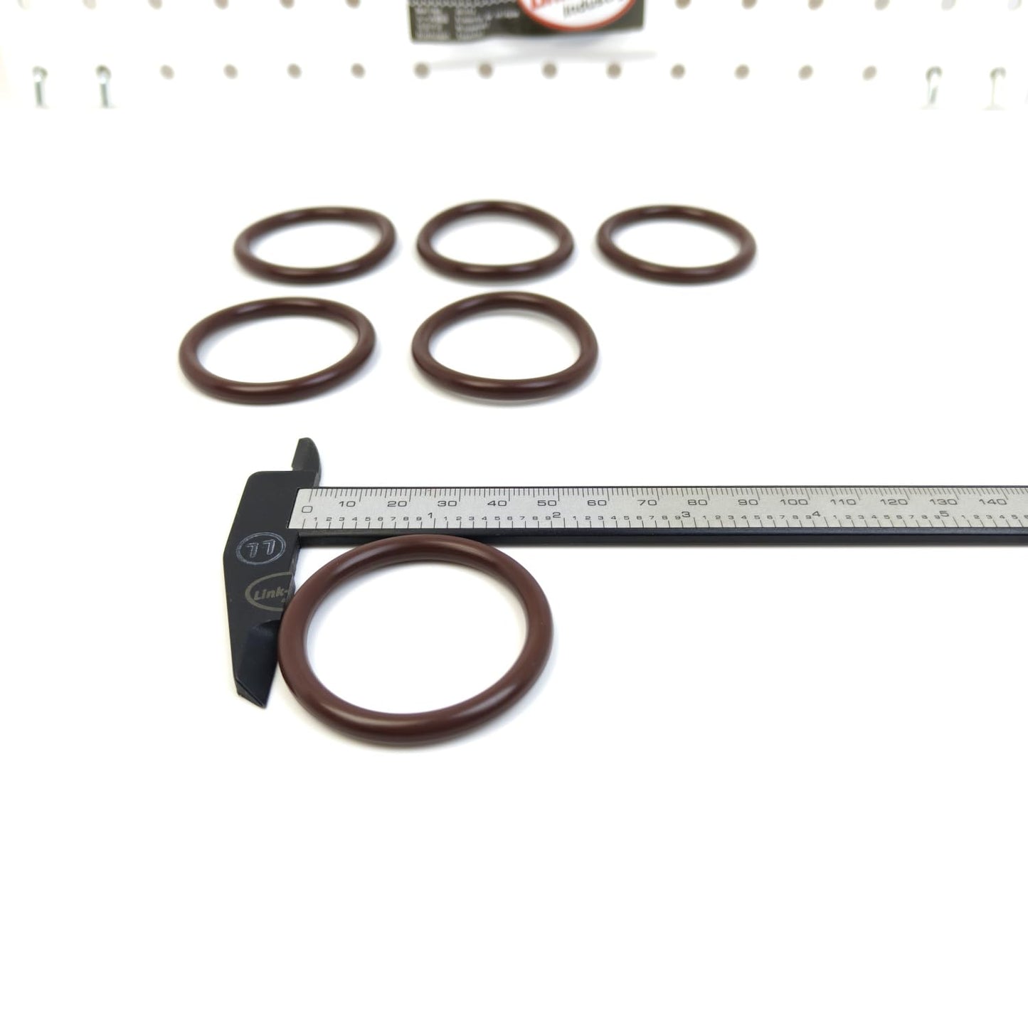 LINK-LOCK 6個組 OR.03.10584 FKMバイトン 38×5 シーリングユニバーサルOリングキット 469668 469668-8 ボルボ用