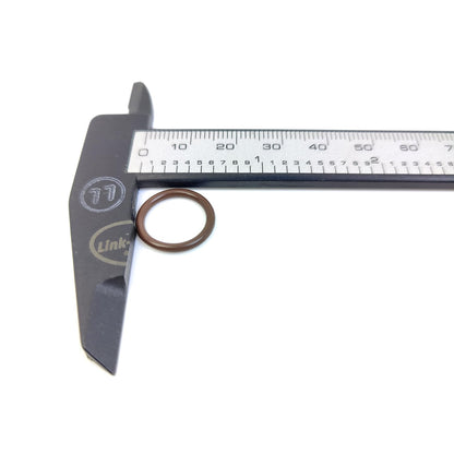 LINK-LOCK 10PCS OR.03.10595 FKMバイトンシーリングOリングキット ターボチャージャーウォーターパイプジョイント WHT001011A アウディ・VW用