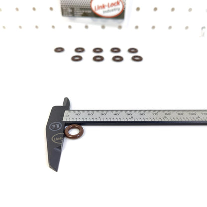 LINK-LOCK 10PCS OR.03.10575 FKM Viton 8×3 Sealing Universal O-Ring Kit 01169577 01174733 K0.00116.9577 K0.00117.4733 For DEUTZ For MAN