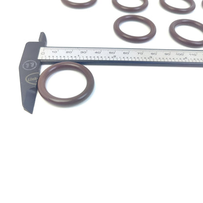 LINK-LOCK 8PCS OR.04.20414 FKM Viton シーリングOリングキット チェーンテンショナーからシリンダークランクケース用 A0039974645 0039974645 65.6331.4158 メルセデスベンツ マン用