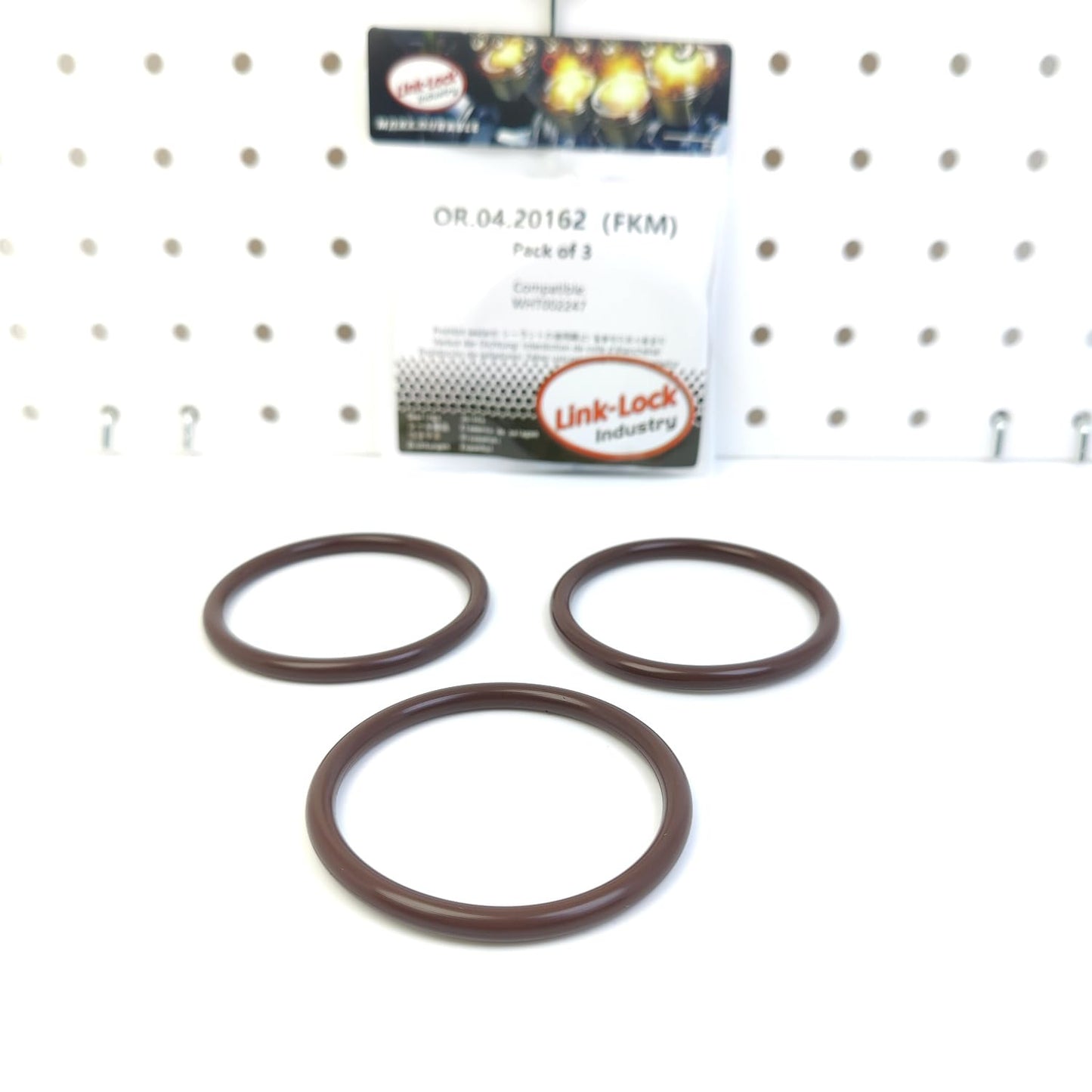 LINK-LOCK 3PCS OR.04.20162 FKM Viton Sealing O-Ring Kit of Air Filter WHT002247 for AUDI