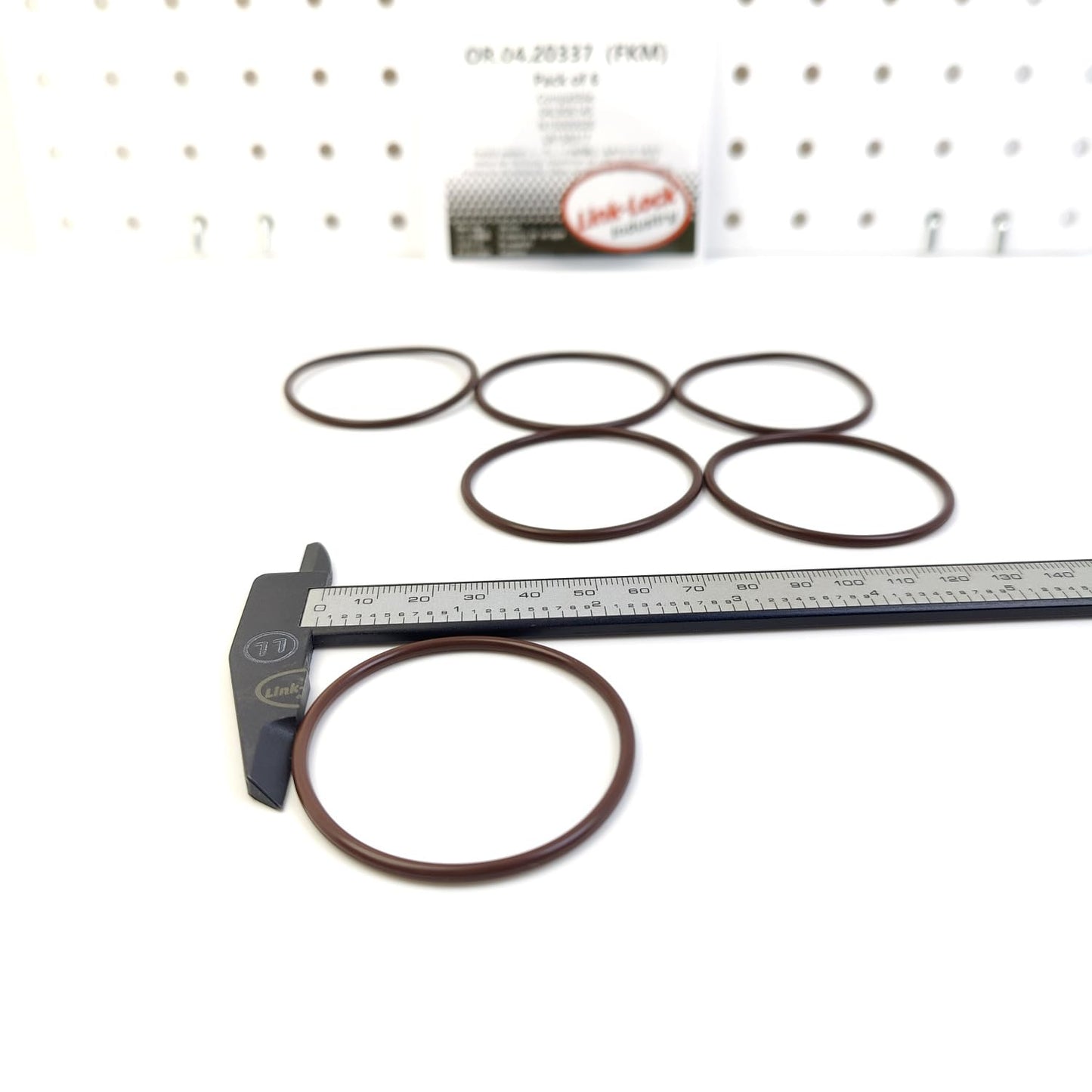 LINK-LOCK 6個組 OR.04.20337 カムシャフト調整用FKMバイトンOリングキット 04L906145 N15000020 LR158317 アウディ ランドローバー BAIC用