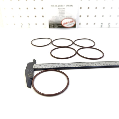 LINK-LOCK 6個組 OR.04.20337 カムシャフト調整用FKMバイトンOリングキット 04L906145 N15000020 LR158317 アウディ ランドローバー BAIC用
