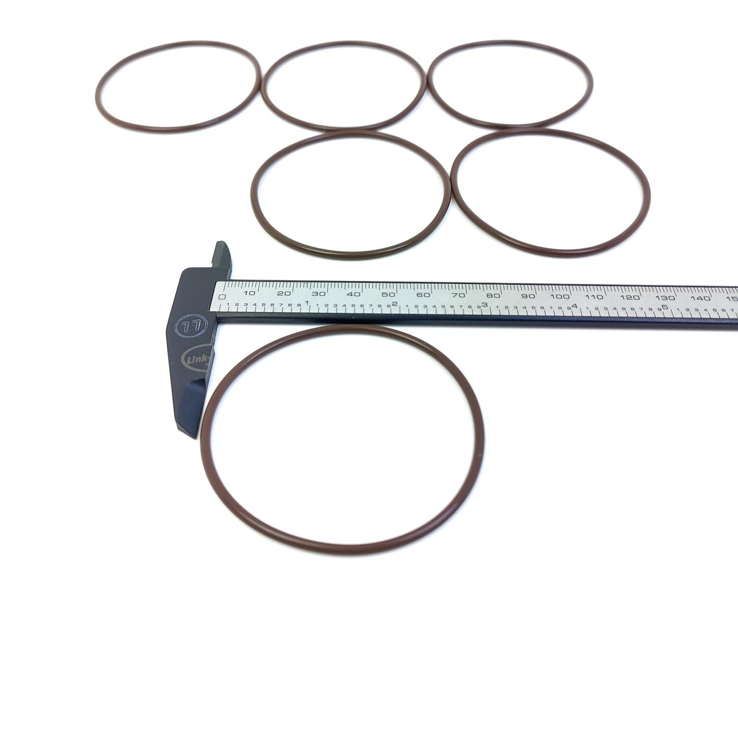 LINK-LOCK 6PCS OR.03.10113 FKM Viton Sealing O-Ring Kit Of Thermostat 11531318402 14460381 R112857 For BMW-S50 S54 For WIESMANN-S50326S1 S54326S4