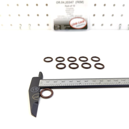 LINK-LOCK 10PCS OR.04.20347 FKM Viton Sealing O-Ring Kit of Camshaft Adjustment A0009975707 0009975707 55588013 for MERCEDES-BENZ for OPEL
