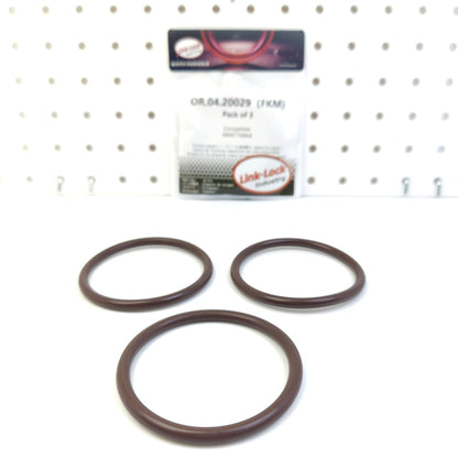 LINK-LOCK 3PCS OR.04.20029 FKM Viton シーリングOリングキット インテークマニホールド用 68067768AA CHRYSLER