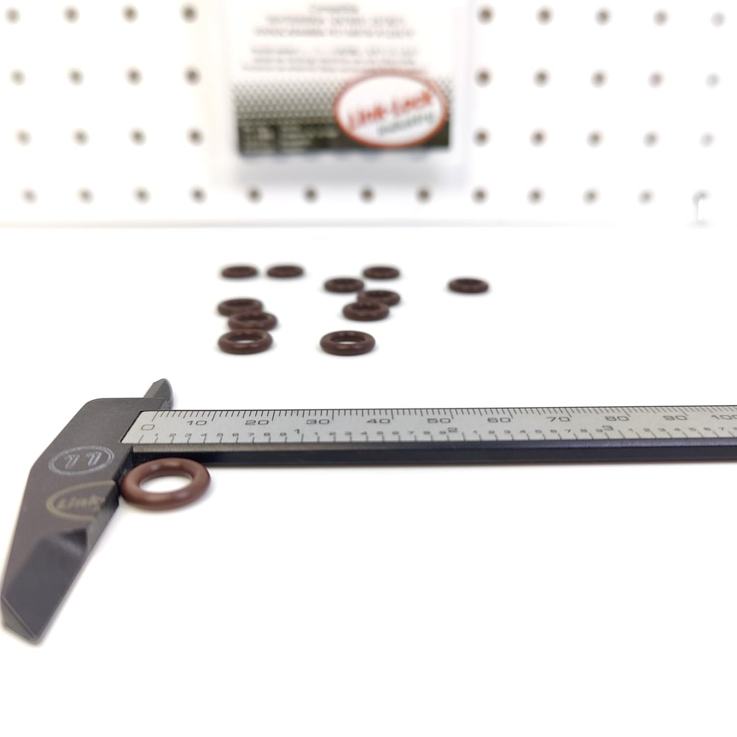 LINK-LOCK 12PCS OR.03.10036 FKM Viton Sealing O-Ring Kit Of Cylinder head cover bolt WHT006990A 12676951 2573071 VWN3CA9448BA PO13497M R123575 For 4045 For GMC-L5D L5P For CHEVROLET