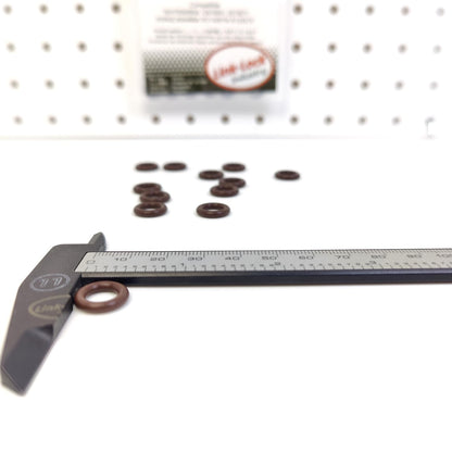 LINK-LOCK 12PCS OR.03.10036 FKM Viton Sealing O-Ring Kit Of Cylinder head cover bolt WHT006990A 12676951 2573071 VWN3CA9448BA PO13497M R123575 For 4045 For GMC-L5D L5P For CHEVROLET