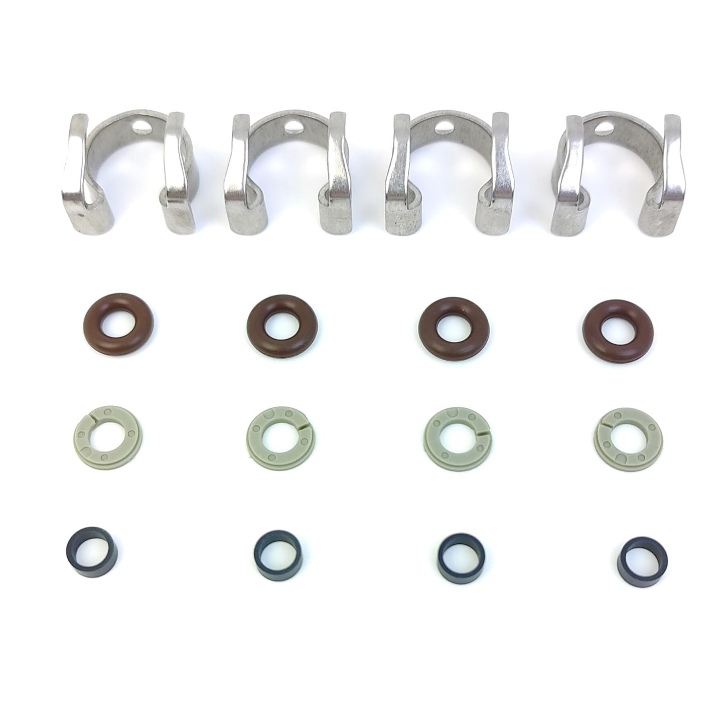LINK-LOCK 4Set OK.04.10041 fuel injector repair kit BG9Z9229B with FKM Viton O-RING For FORD 2.3L L4 Turbocharged 2016-2018