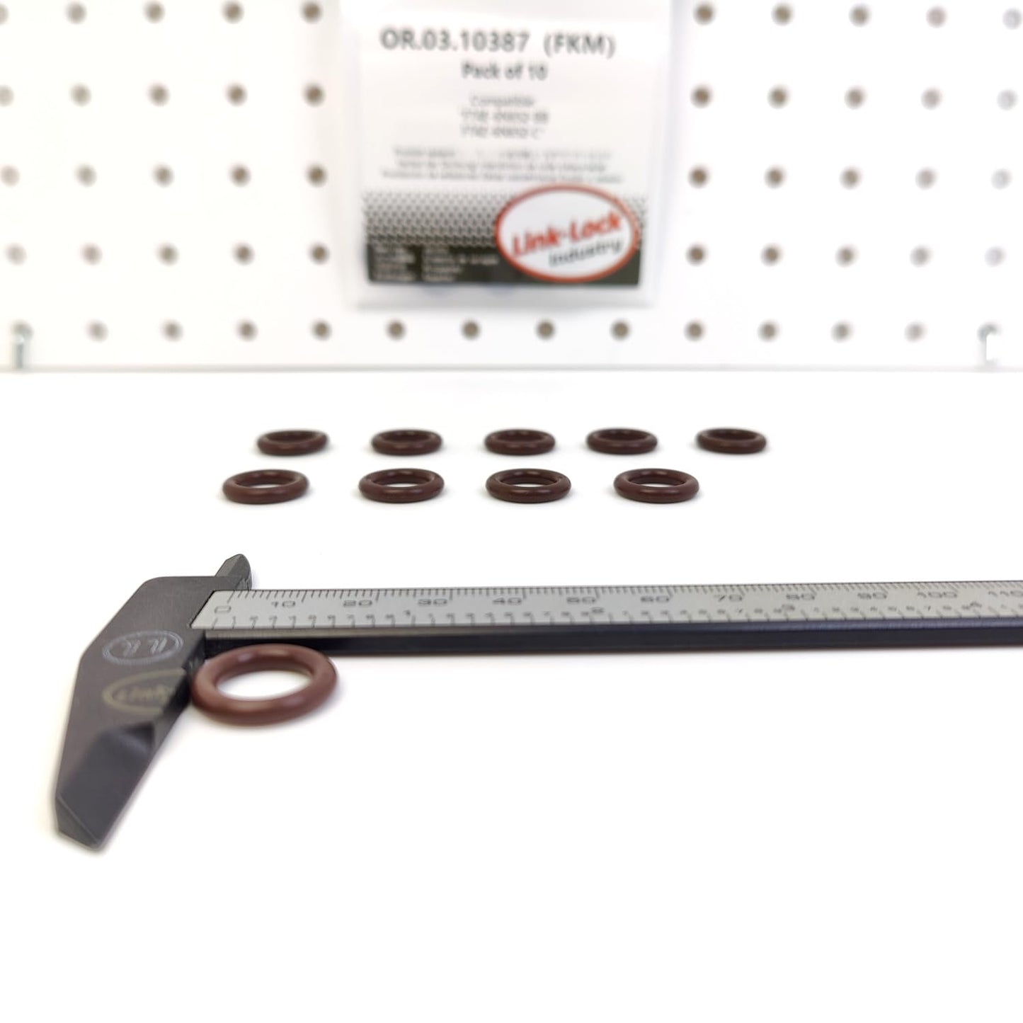 LINK-LOCK 10PCS OR.03.10387 FKM VitonシーリングOリングキット ターボチャージャーフィリングポート用 FT4E-6N652-BB FT4Z-6N652-C FORD USA-T27PD0X