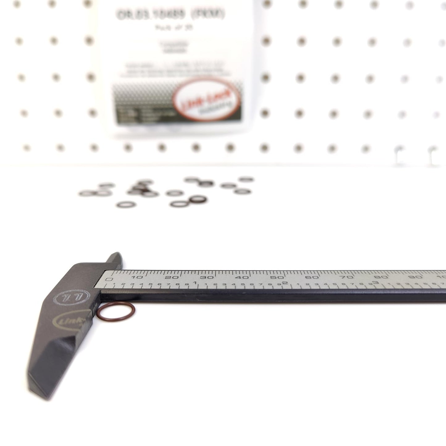 LINK-LOCK 20個 OR.03.10489 FKM バイトン 8×1 シーリング ユニバーサルOリングキット 04864689 クライスラー/ジープ用