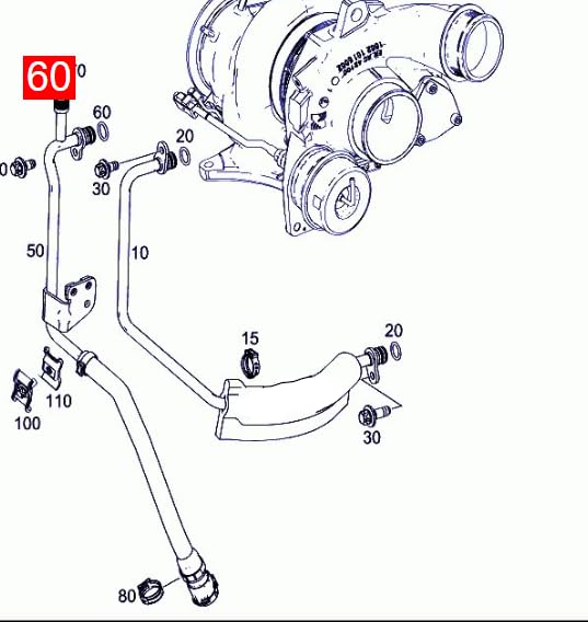 LINK-LOCK 10PCS OR.03.10388 FKM Viton シールOリングキット ターボチャージャー用フィッティング 150664288R 0239974445 0279970645 A0239974445 A0279970645 メルセデスベンツ M176 M177 M178