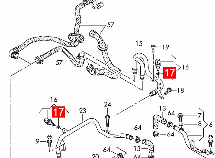 LINK-LOCK 10PCS OR.03.10627 FKM Viton Sealing O-Ring Kit of Exhaust Gas Recirculation Valve WHT002287B For AUDI For VW